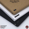 Pack Of 3 (Caramel Brown+Super White+Jet Black) KK-801