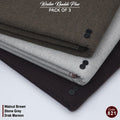 Pack Of 3 (walnut Brown+Stone Grey+Dark Maroon) KK-821
